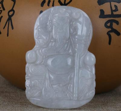 翡翠玉器掛件批發(fā) 天然A貨關(guān)公吊墜，來圖來樣與私人訂制服務(wù)詳析
